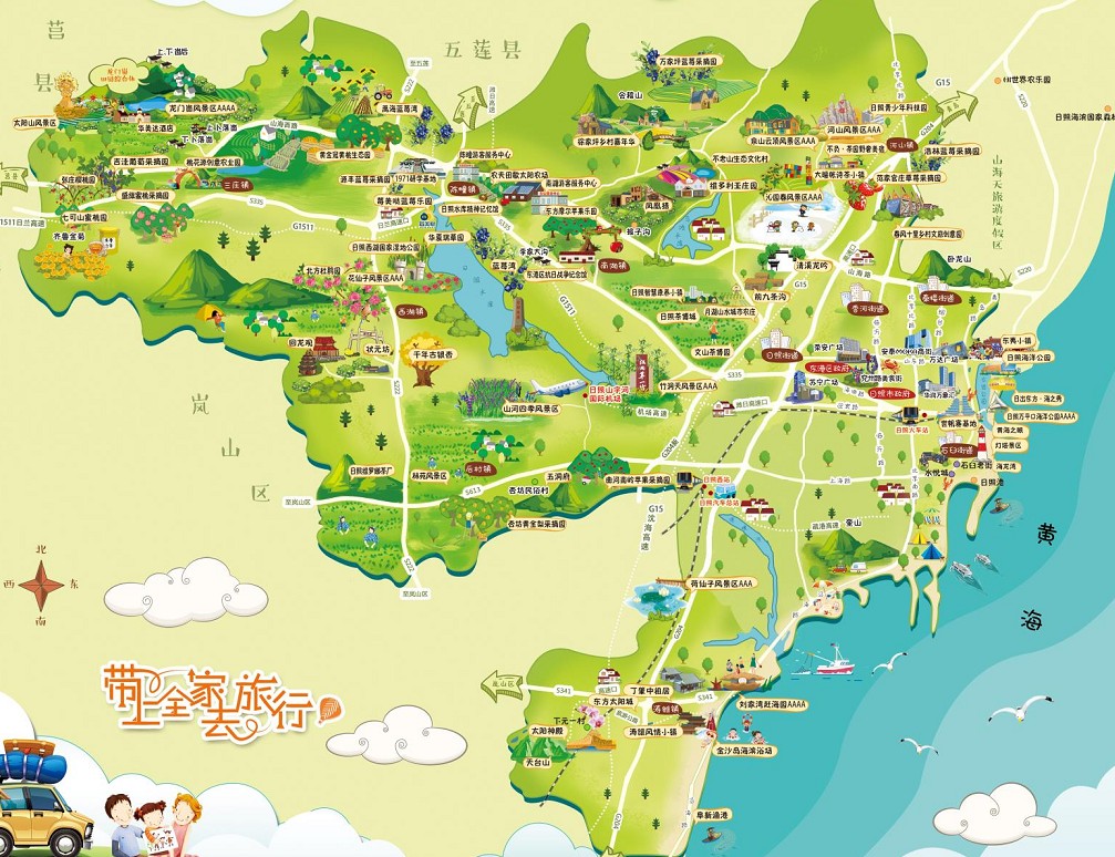 清城景区使用手绘地图给景区能带来什么好处？